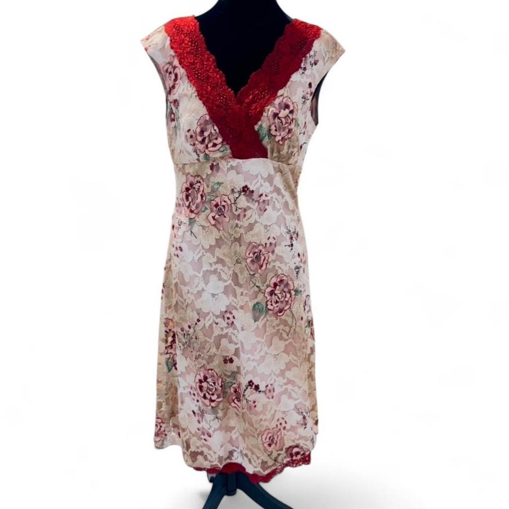 MICA Floral Dress  - Size Medium
